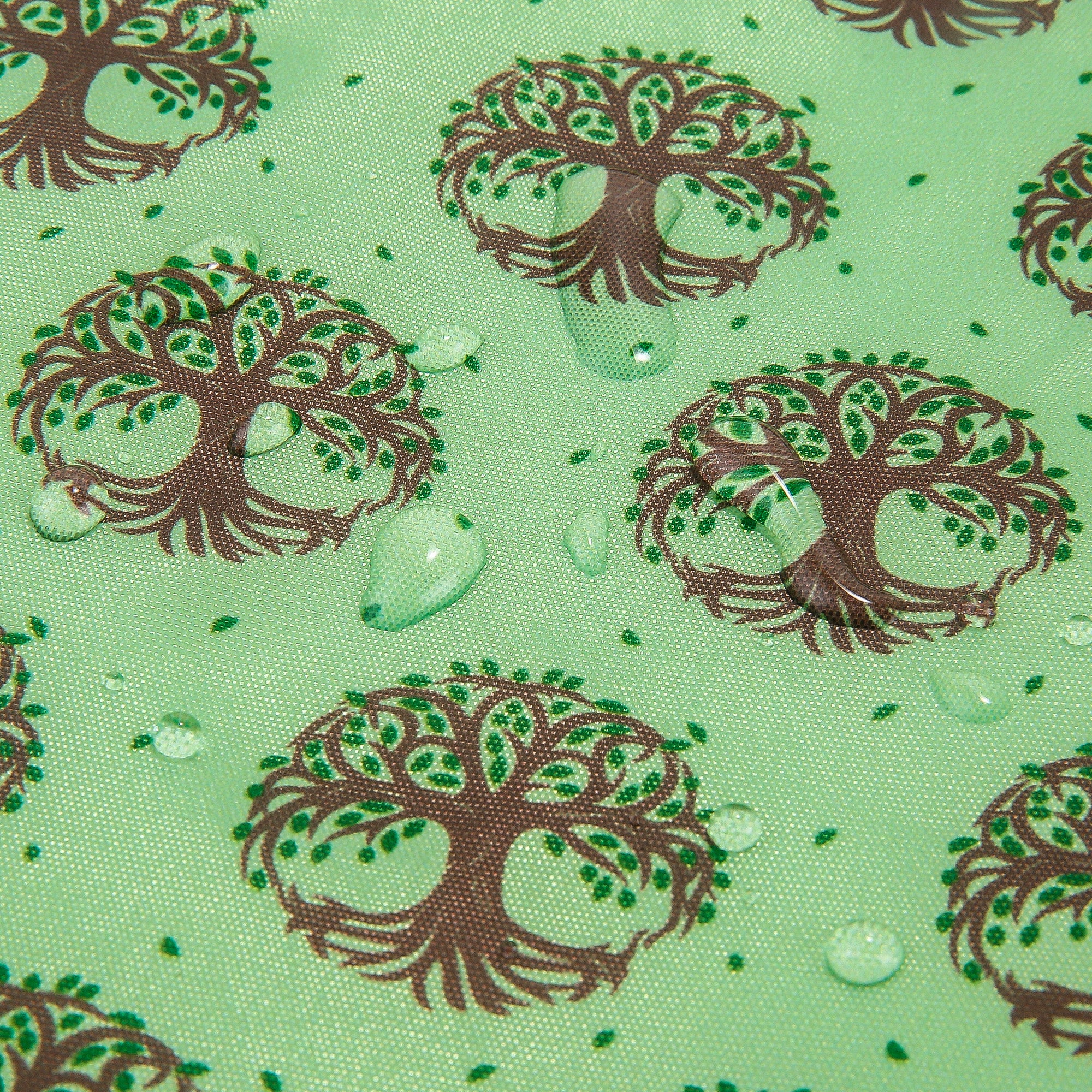 C96GN - Eco Chic Lightweight Foldable Lunch Bag Tree of Life Green (Pack of 2)