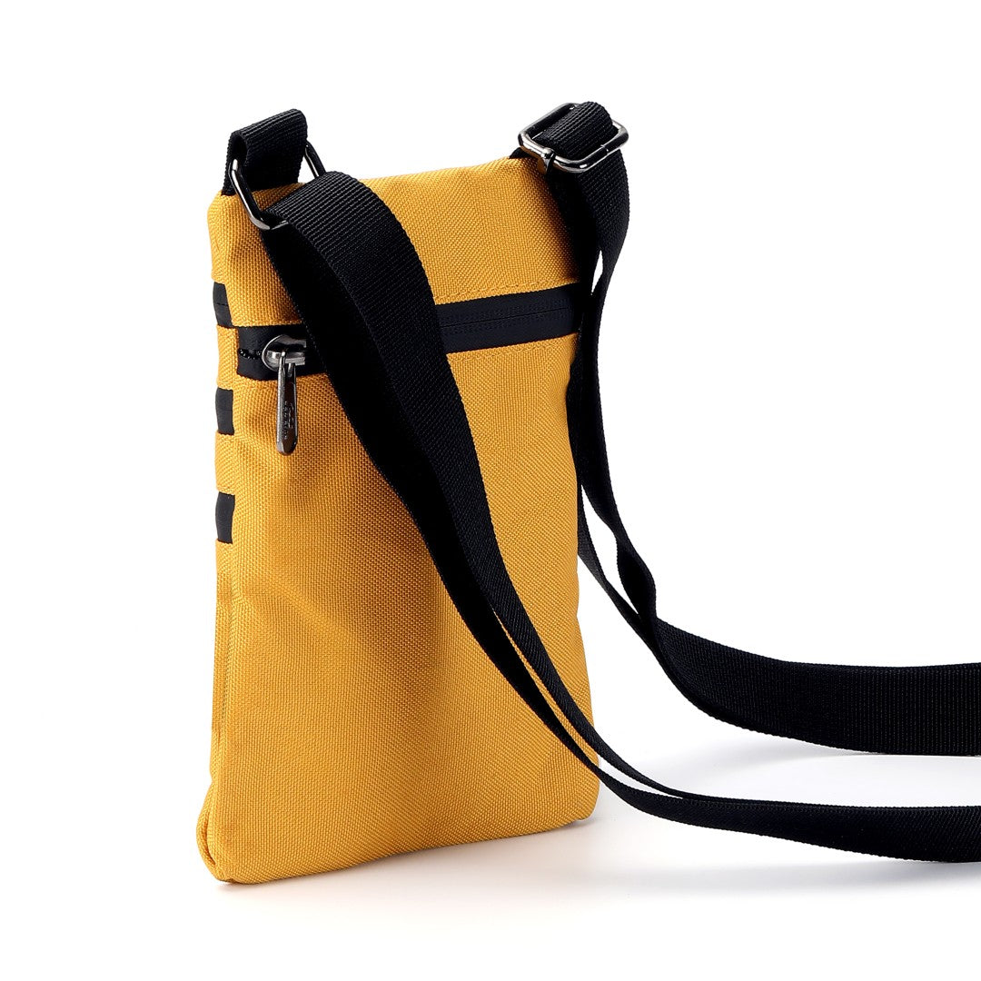 FA1-SF - Eco Chic Recycled Canvas Crossbody Phone Bag - Sunflower