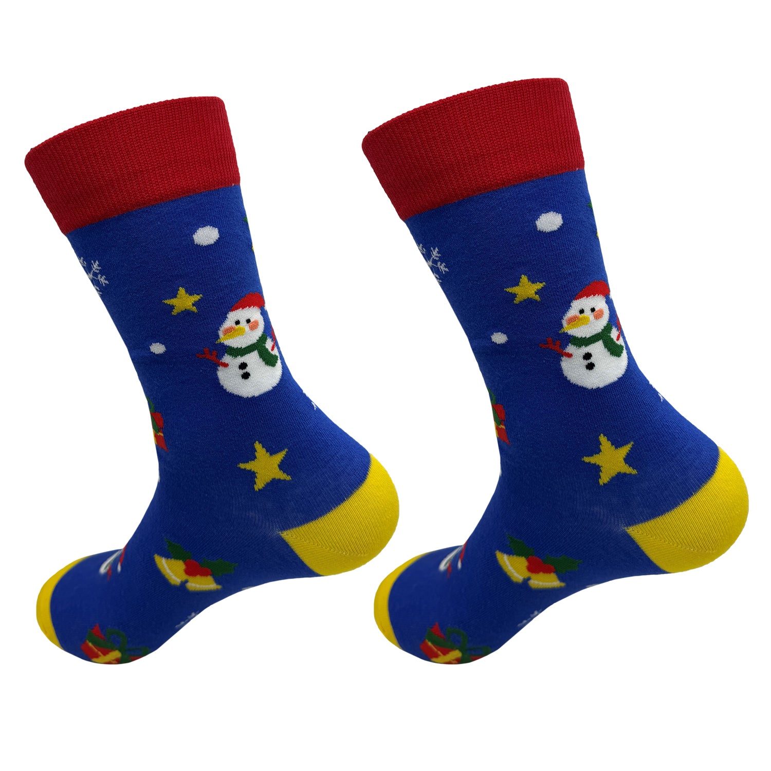 SKB07 - Eco Chic Eco-Friendly Bamboo Christmas Socks - Snowman
