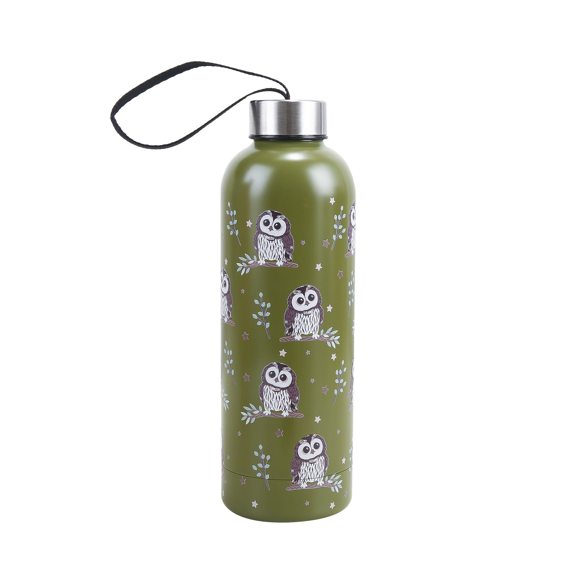 T105GN - Eco Chic Thermal Bottle Tawny Owl