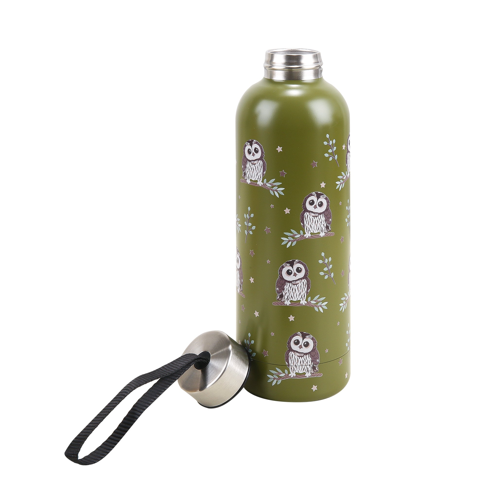 T105GN - Eco Chic Thermal Bottle Tawny Owl