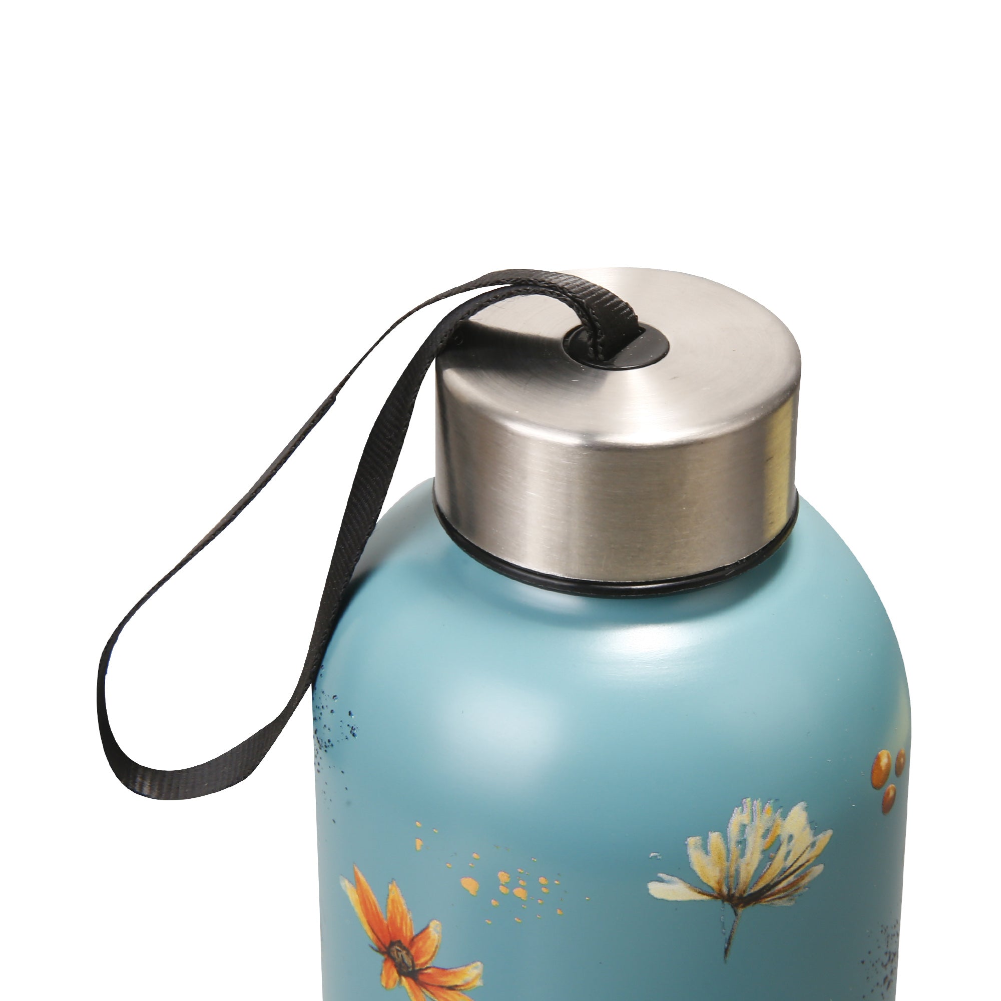 T118 - Eco Chic Thermal Bottle Whimsy Dogs Blue