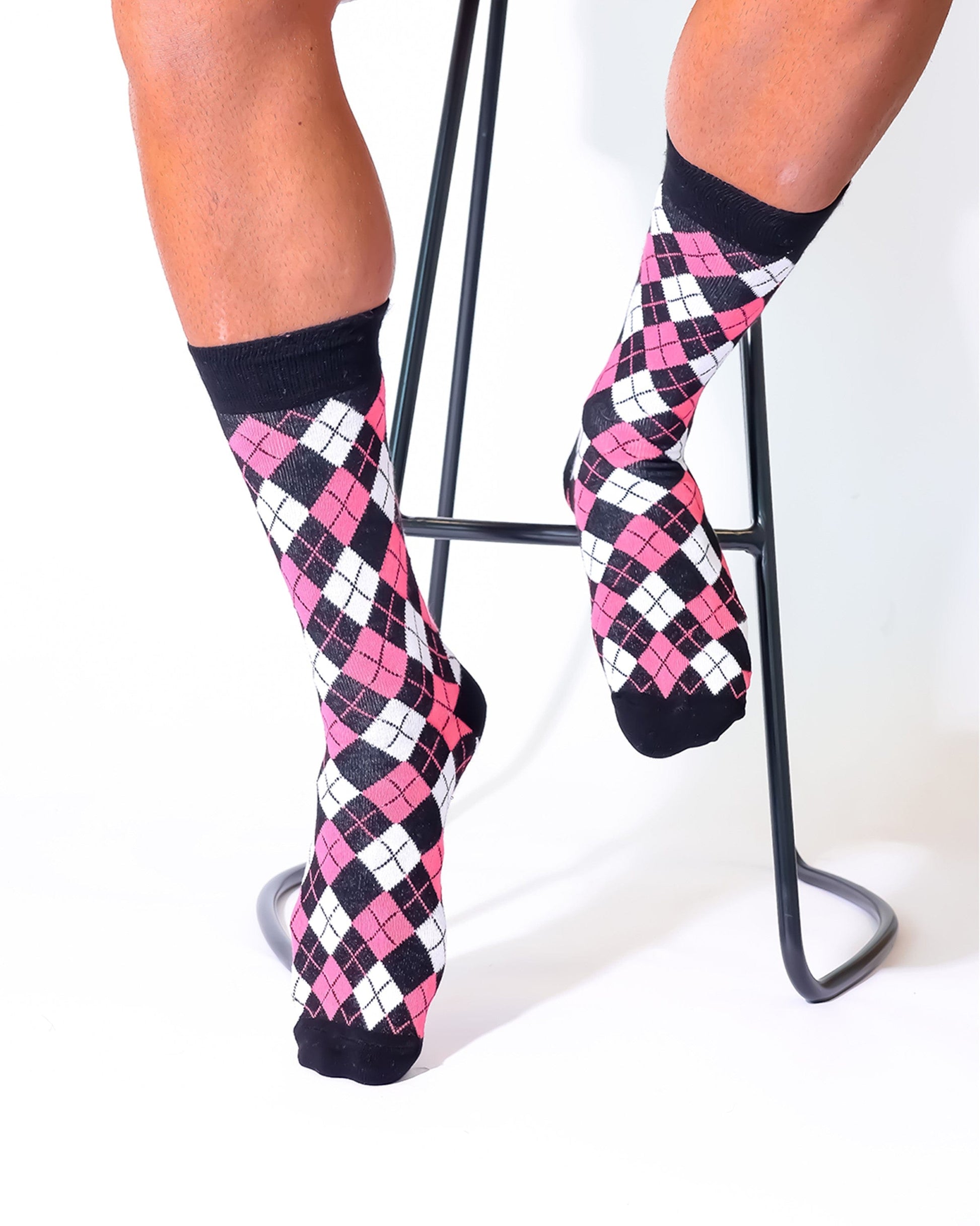 Eco Chic Eco Chic Eco-Friendly Bamboo Socks Argyle