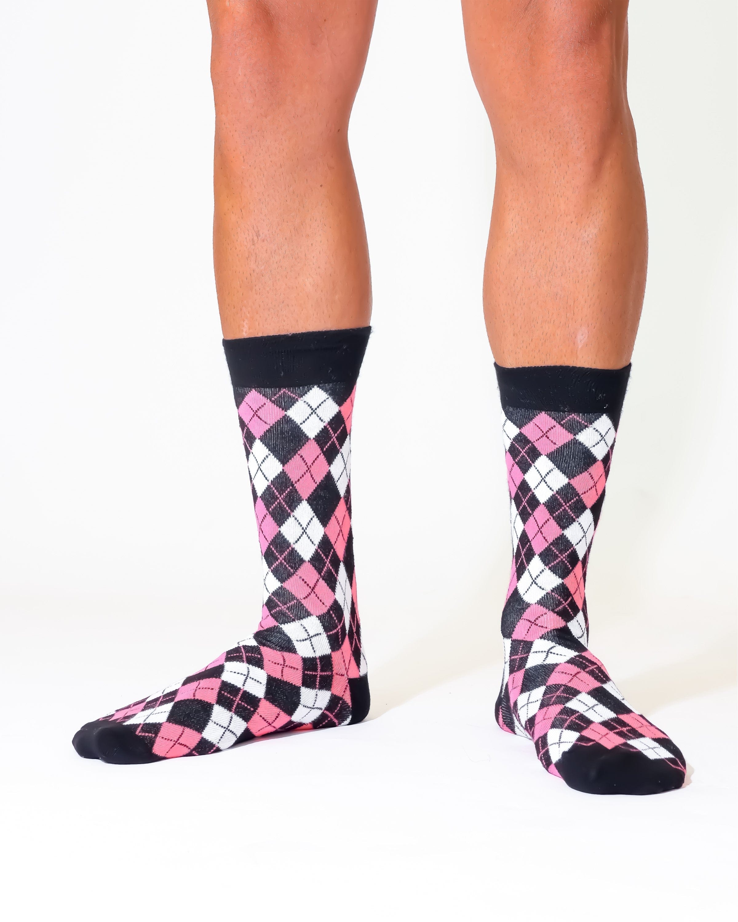 Eco Chic Eco Chic Eco-Friendly Bamboo Socks Argyle