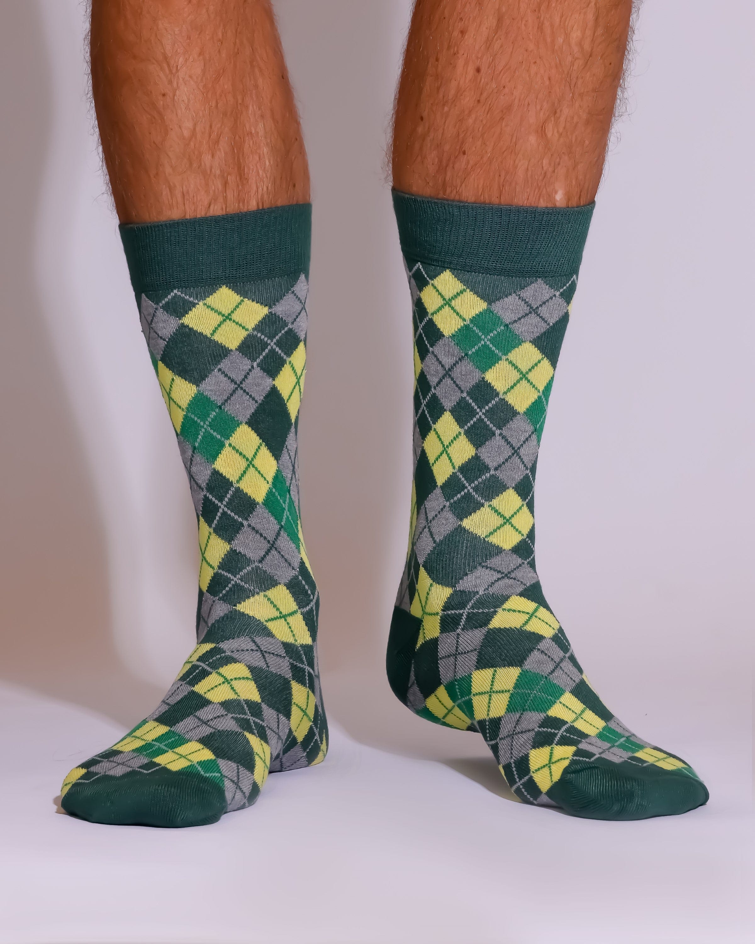 Eco Chic Eco Chic Eco-Friendly Bamboo Socks Argyle