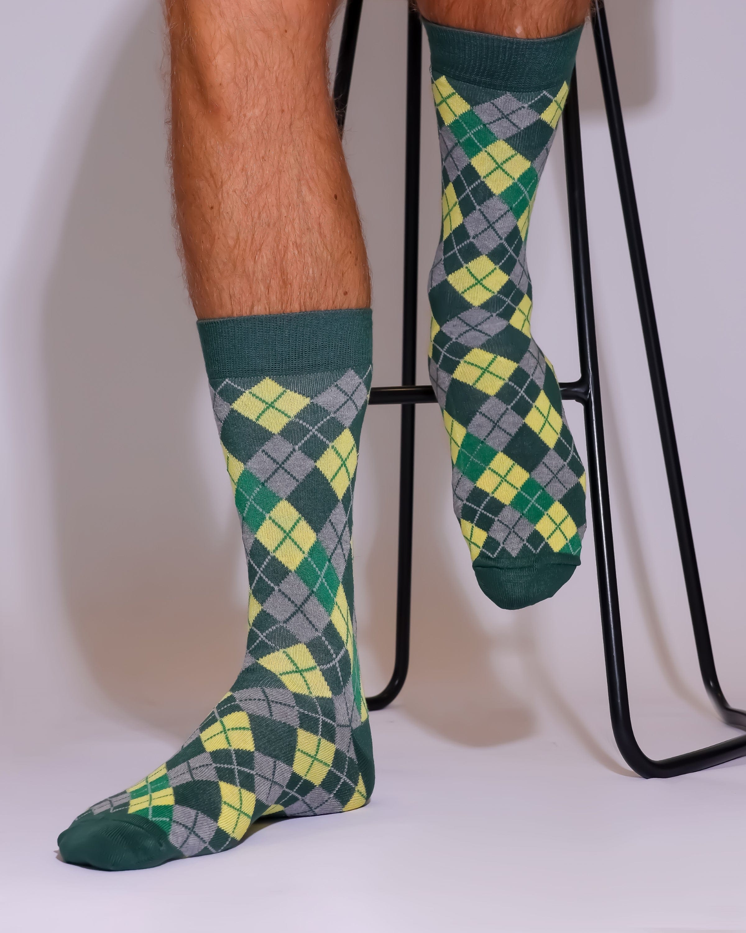 Eco Chic Eco Chic Eco-Friendly Bamboo Socks Argyle