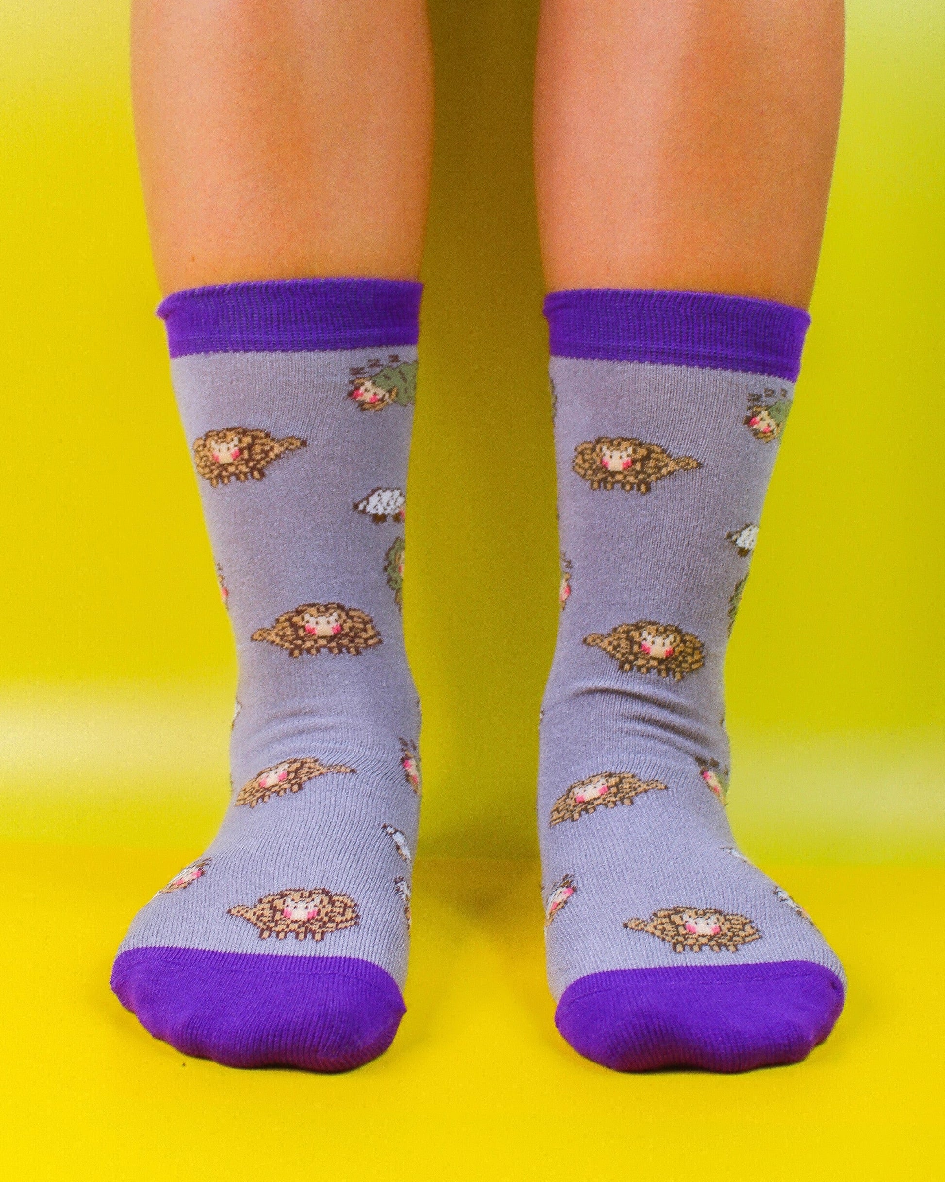 Eco Chic Eco Chic Eco-Friendly Bamboo Socks Cute Sheep