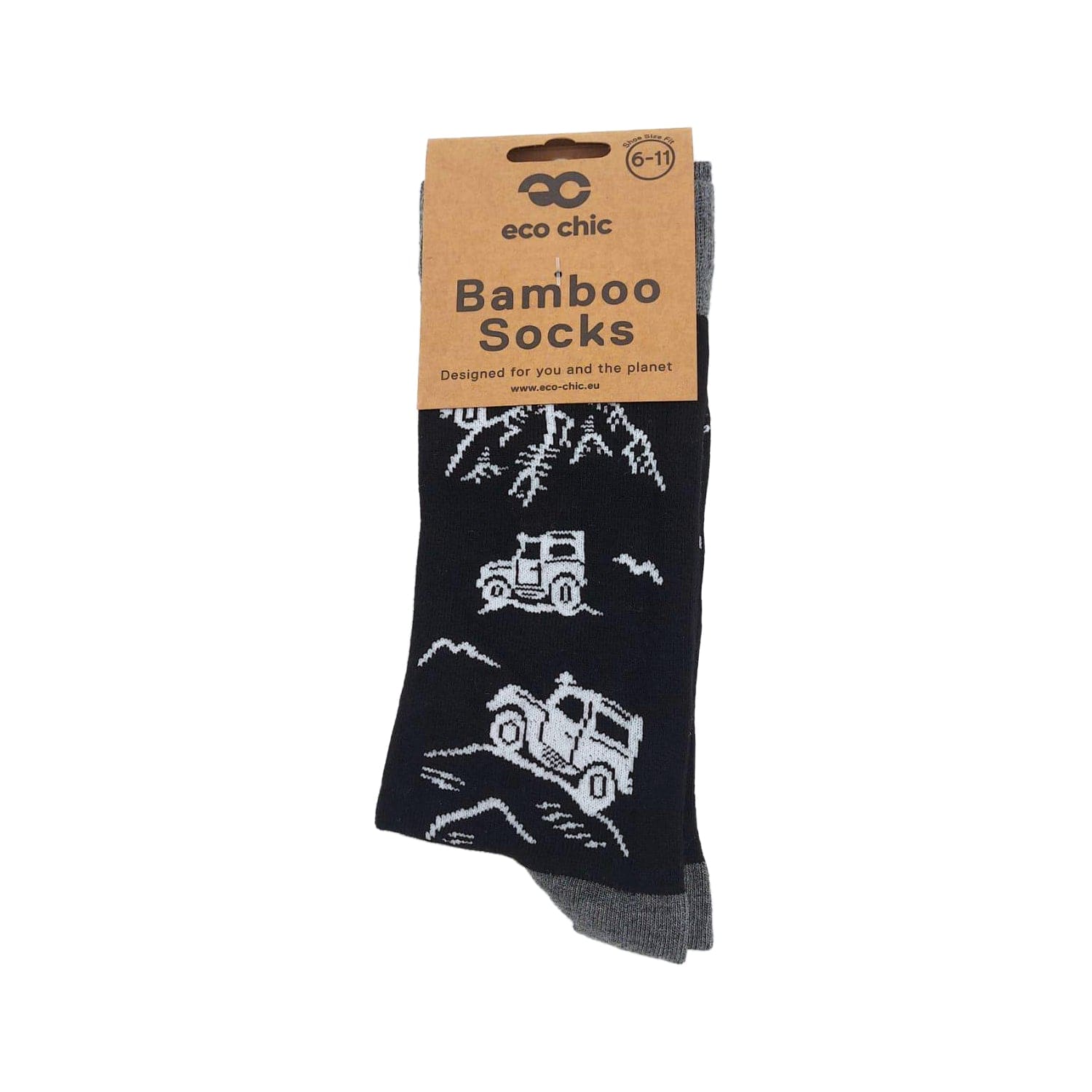 Eco Chic Eco Chic Eco-Friendly Bamboo Socks Landrovers