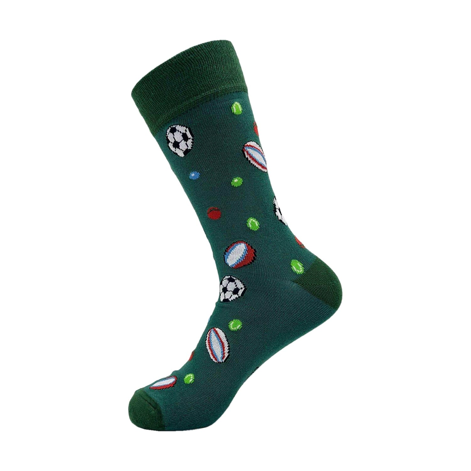 Eco Chic Green Eco Chic Eco-Friendly Bamboo Socks Sports Balls
