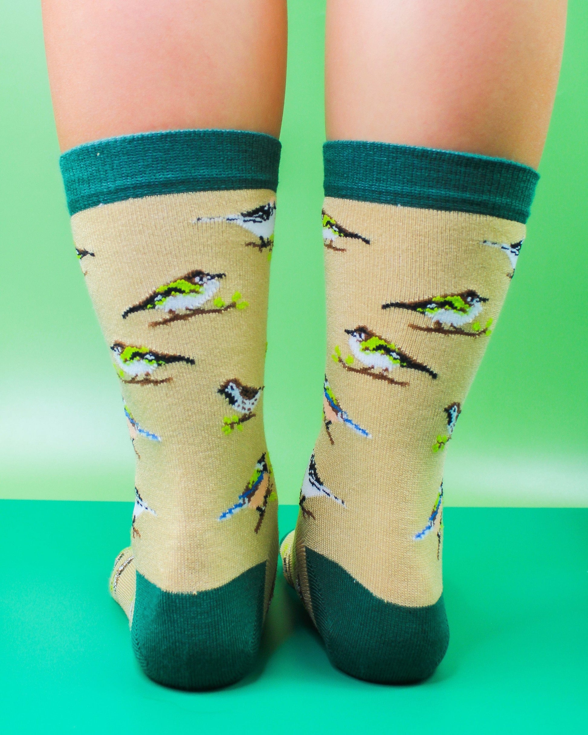Eco Chic Eco Chic Eco-Friendly Bamboo Socks Wild Birds
