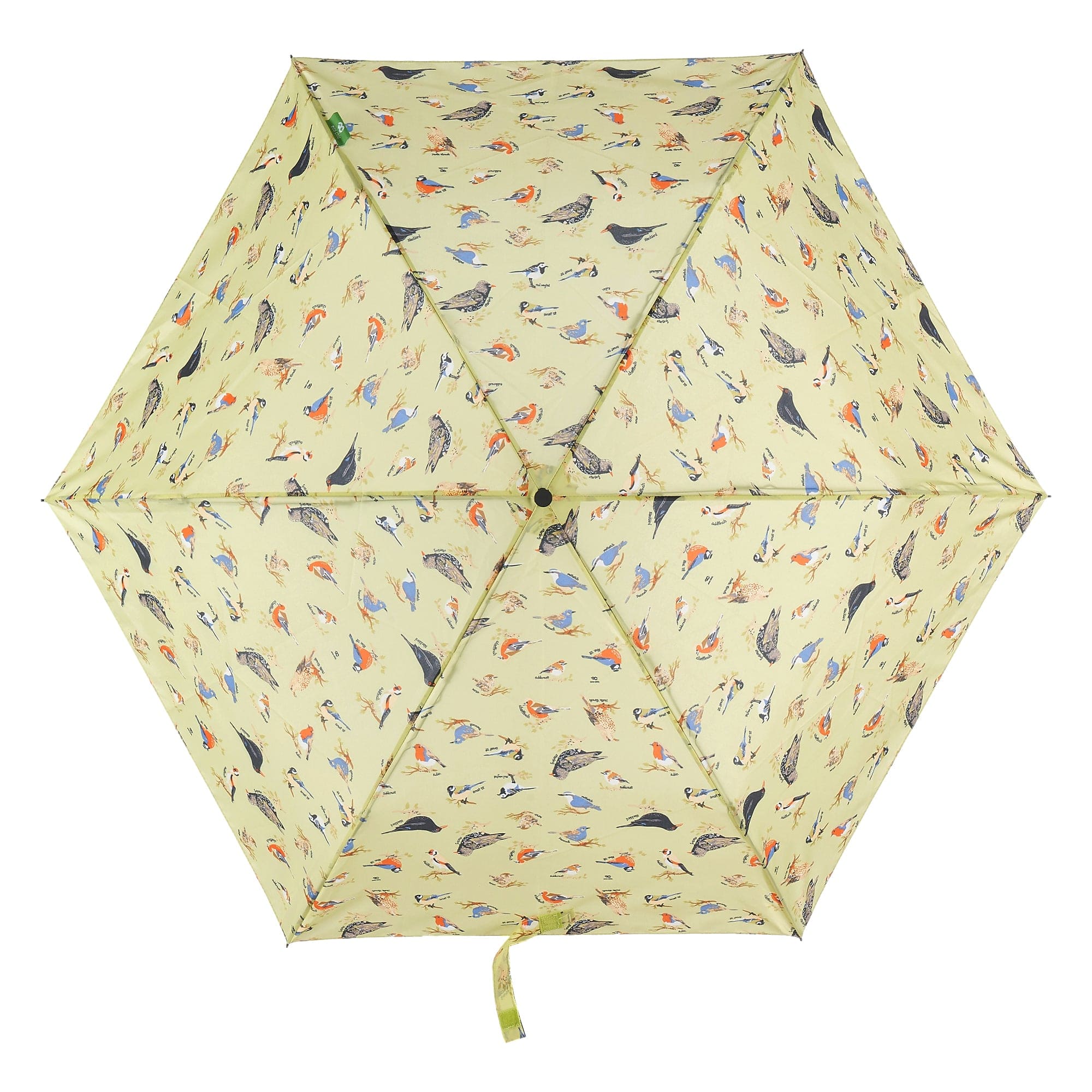 Eco Chic Eco Chic Foldable Mini Umbrella Wild Birds