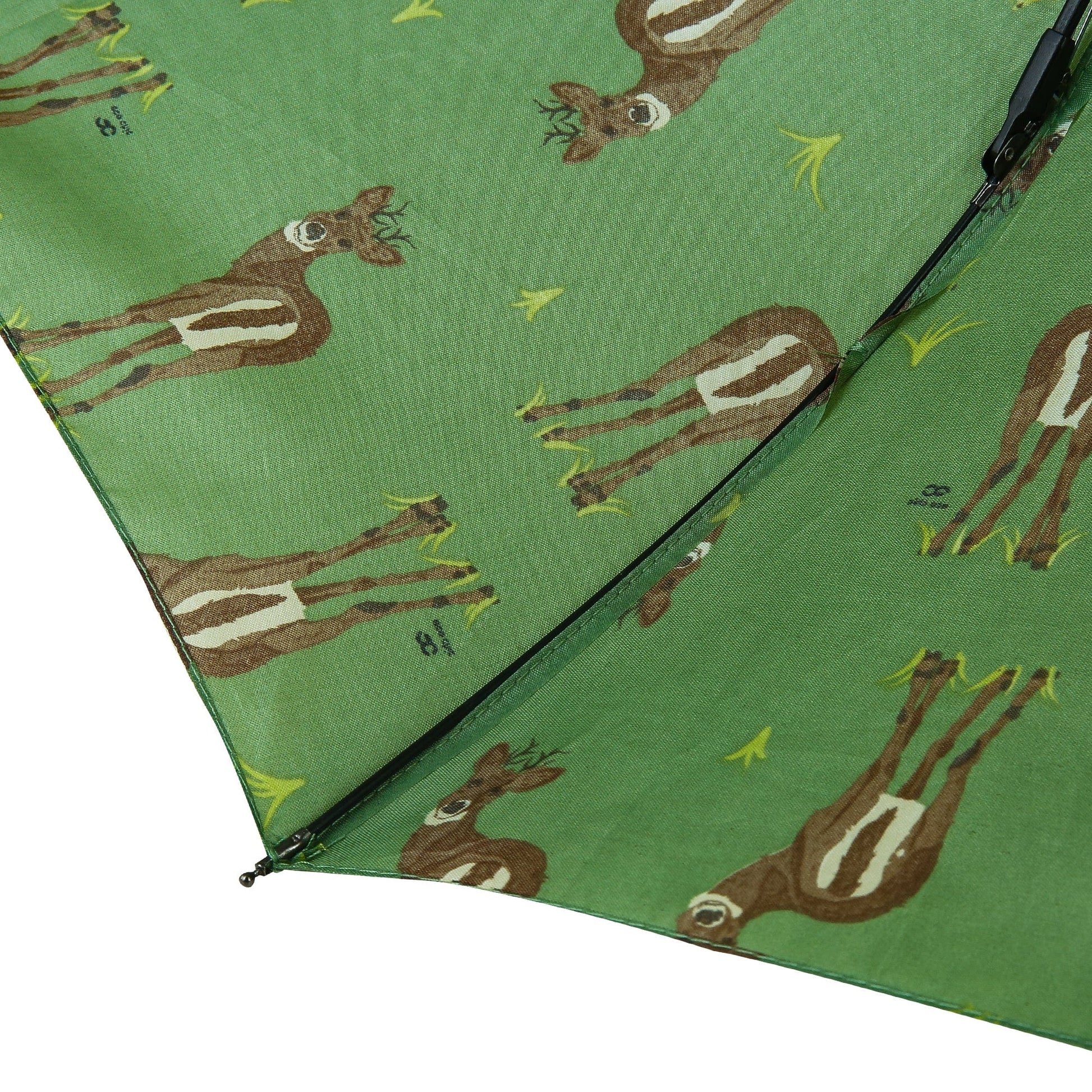 Eco Chic Eco Chic Folding Automatic Umbrella Deer