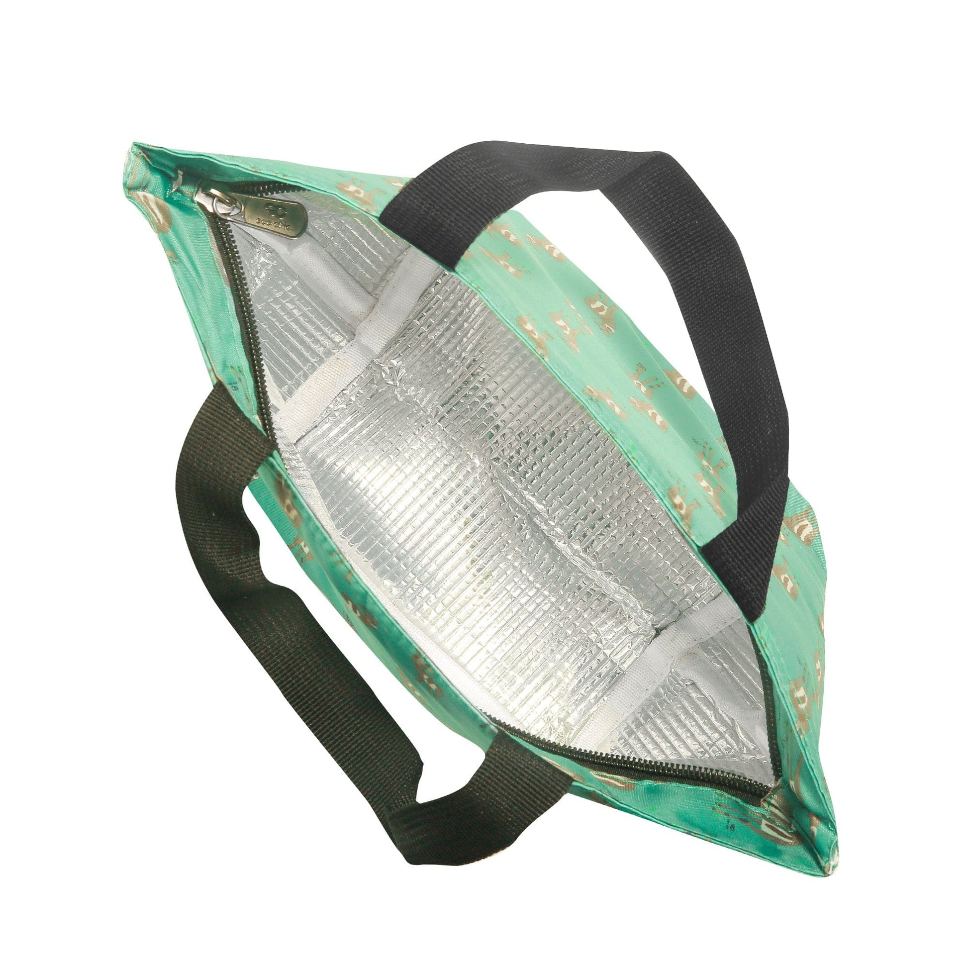 Eco Chic Eco Chic Lightweight Foldable Lunch Bag Deer