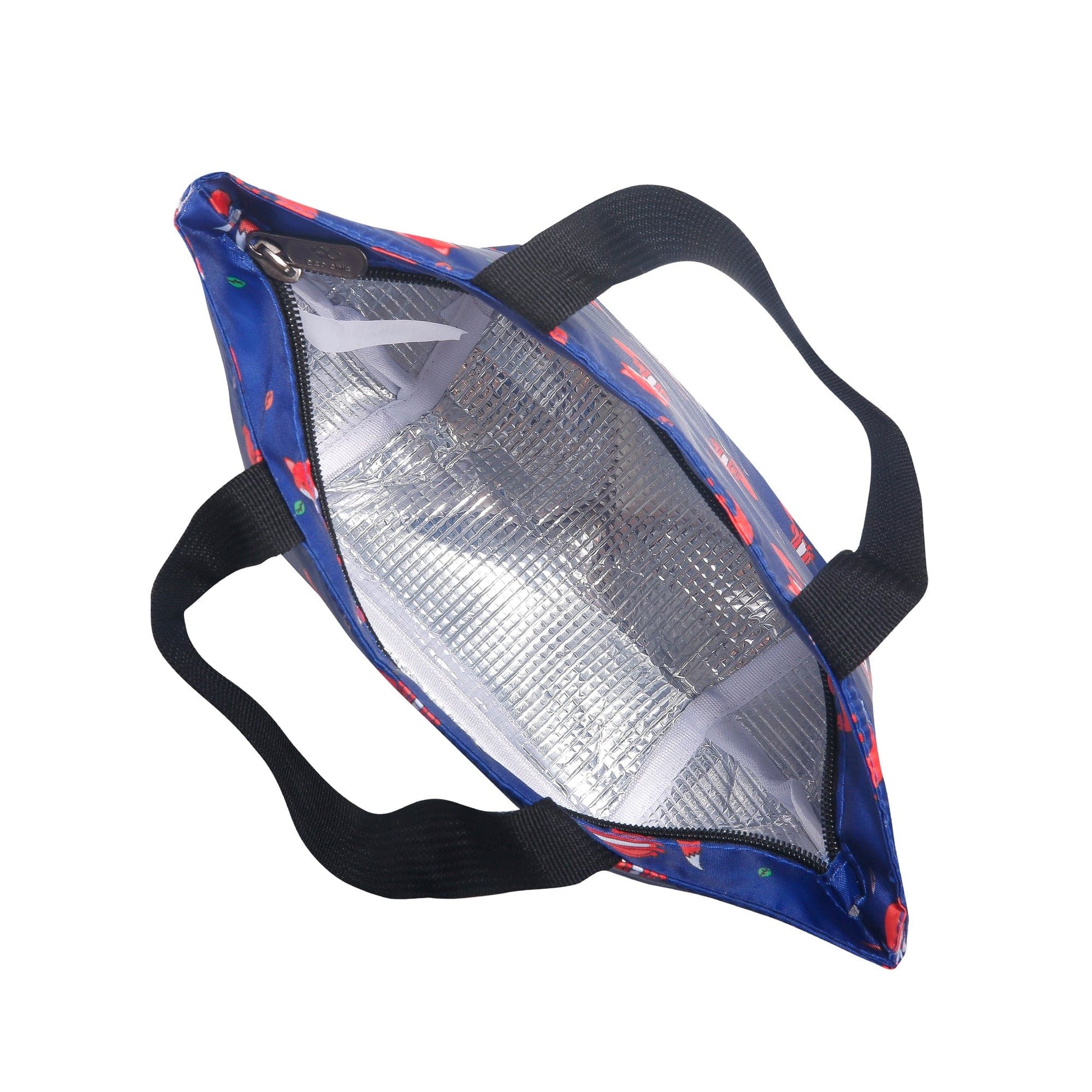 Eco Chic Eco Chic Lightweight Foldable Lunch Bag Foxes