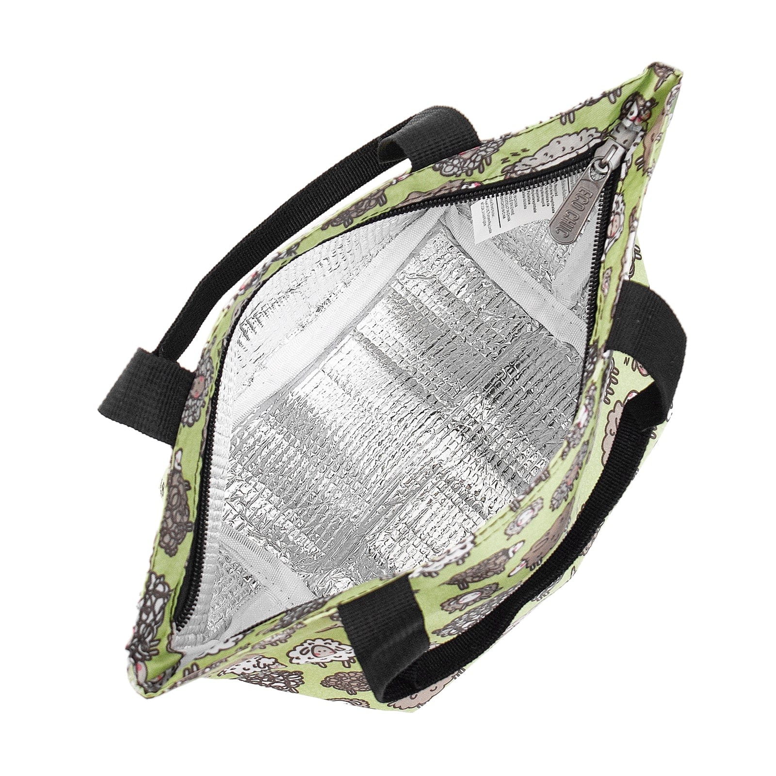 Eco Chic Eco Chic Lightweight Foldable Lunch Bag Sheep
