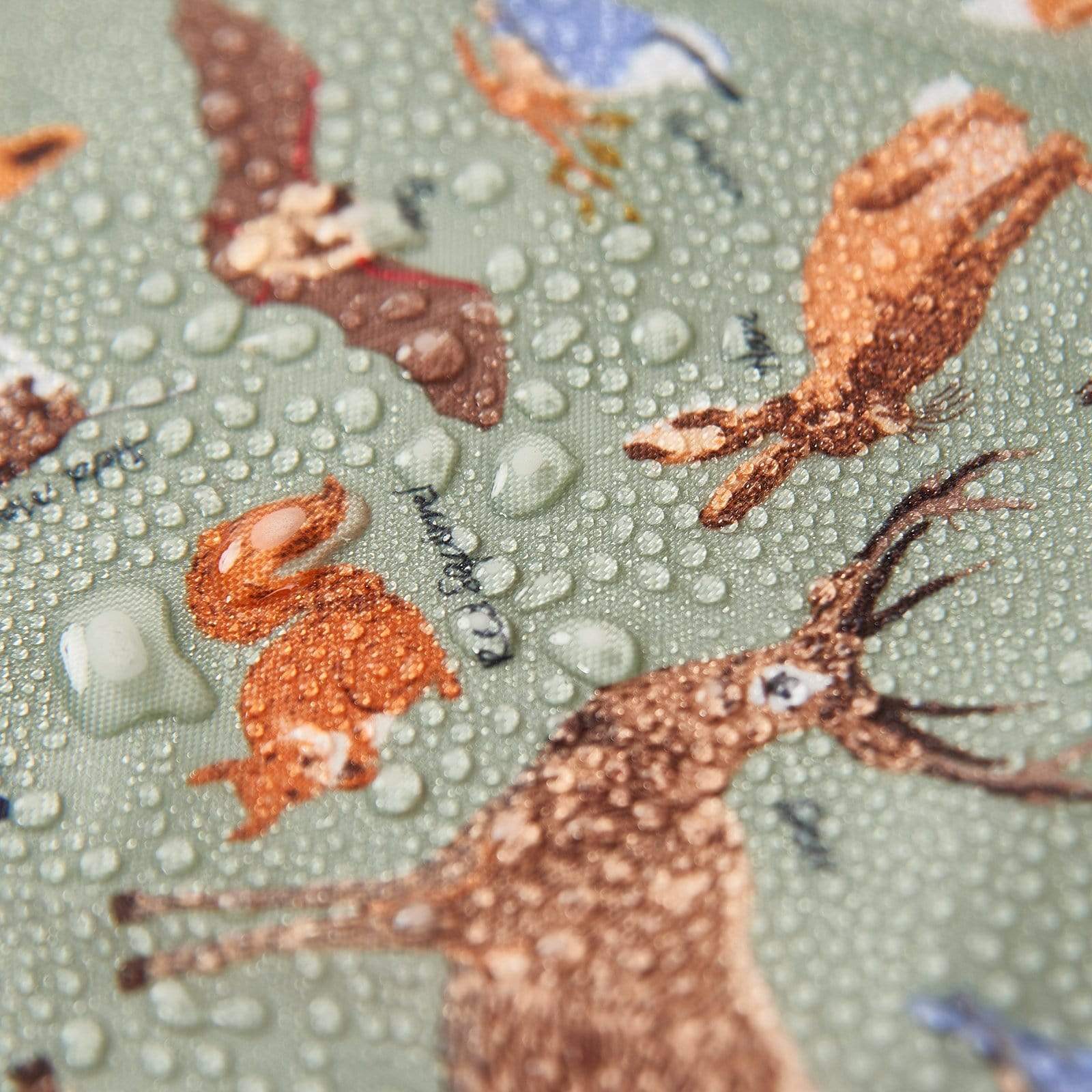 Eco Chic Eco Chic Lightweight Foldable Reusable Shopping Bag Woodland