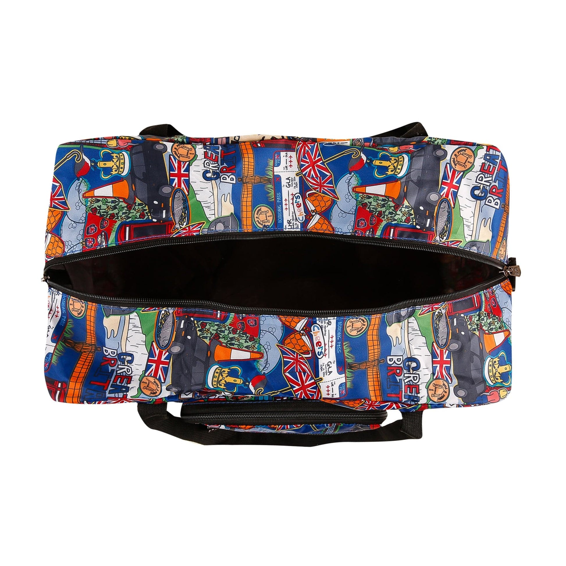Eco Chic Navy Eco Chic Recycled Cabin Holdall Bag Great Britain