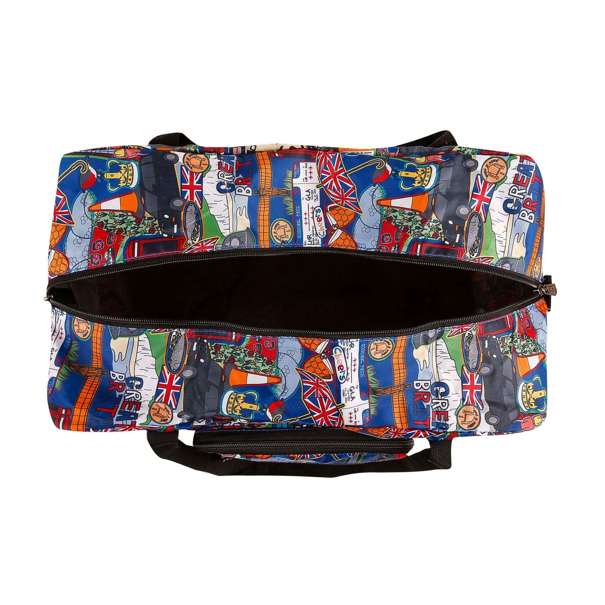 Eco Chic Navy Eco Chic Recycled Cabin Holdall Bag Great Britain