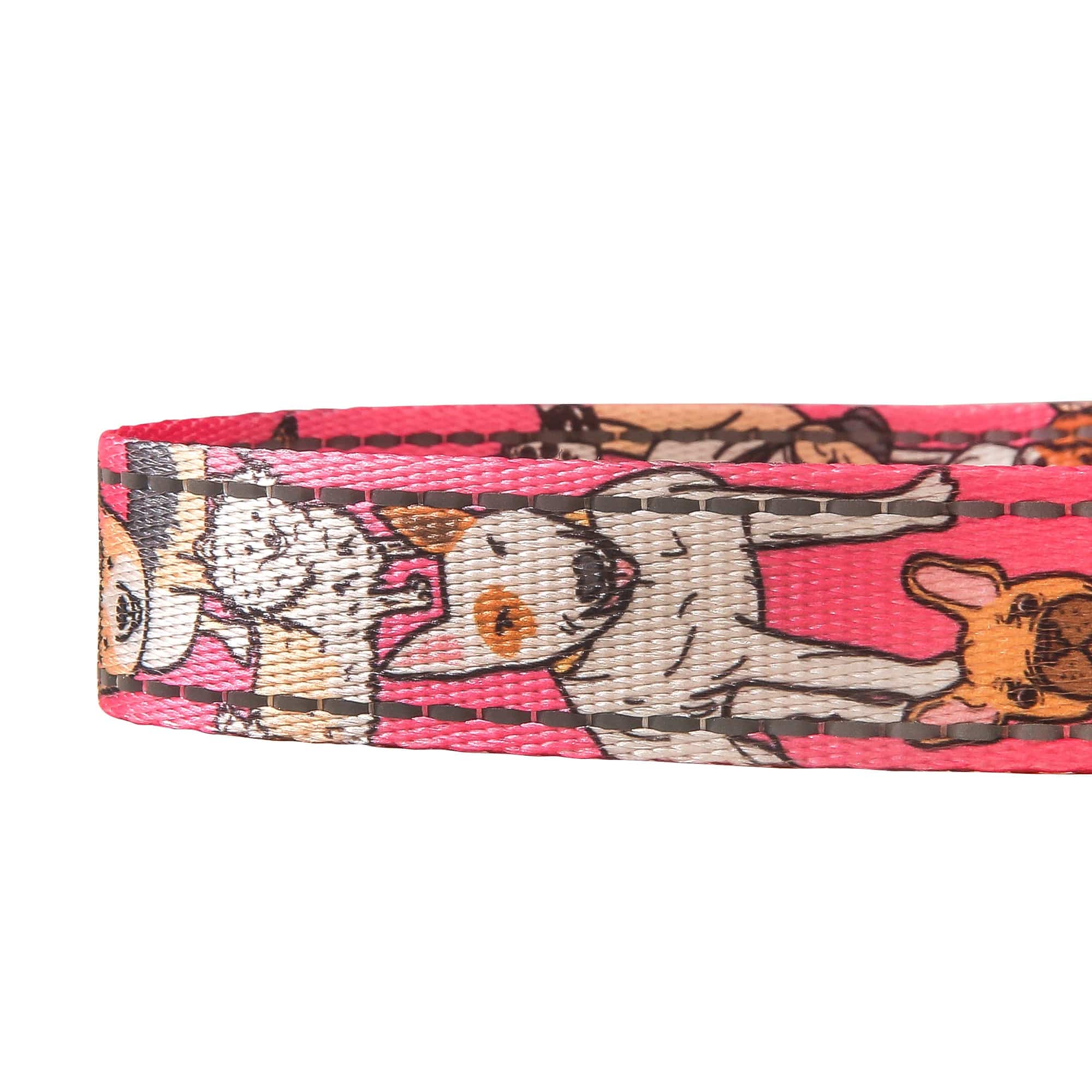 Eco Chic Eco Chic Recycled Dog Lead - Dogs Pink