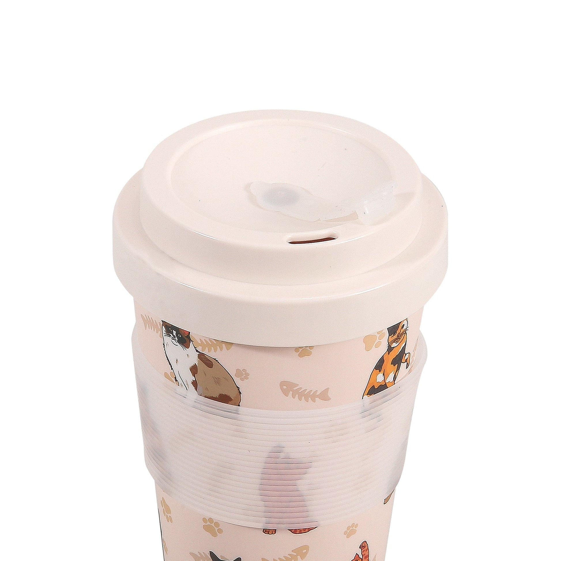 Eco Chic Eco Chic Recycled Travel Cup Beloved Cats