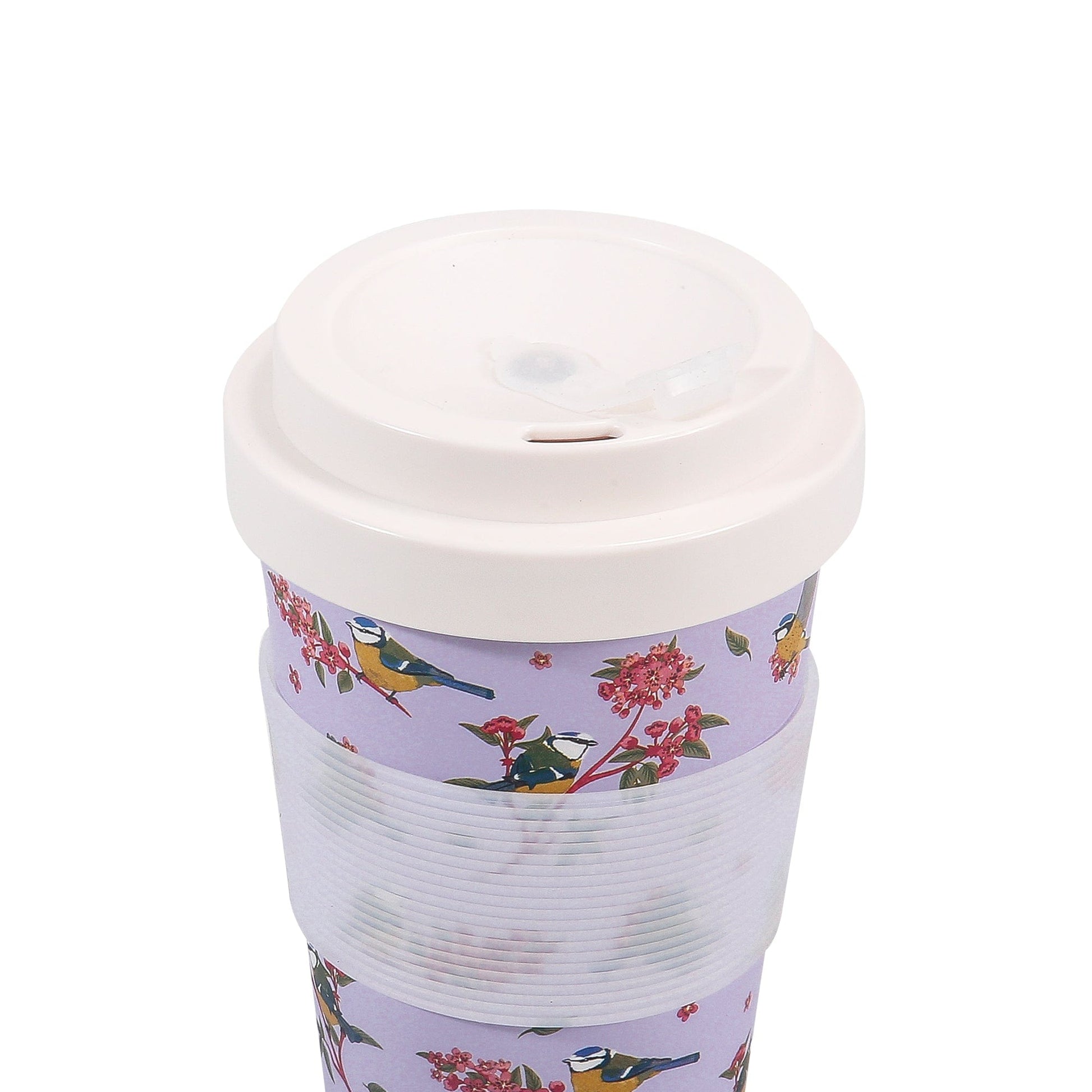 Eco Chic Eco Chic Recycled Travel Cup Blue Tits