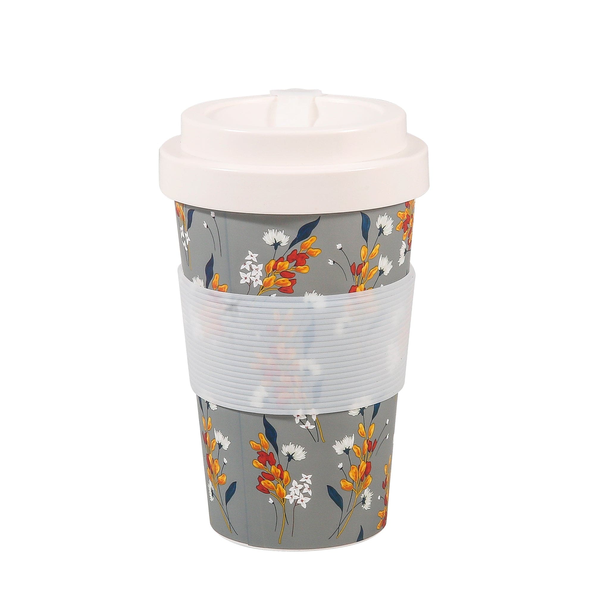 Eco Chic Eco Chic Recycled Travel Cup Flowers