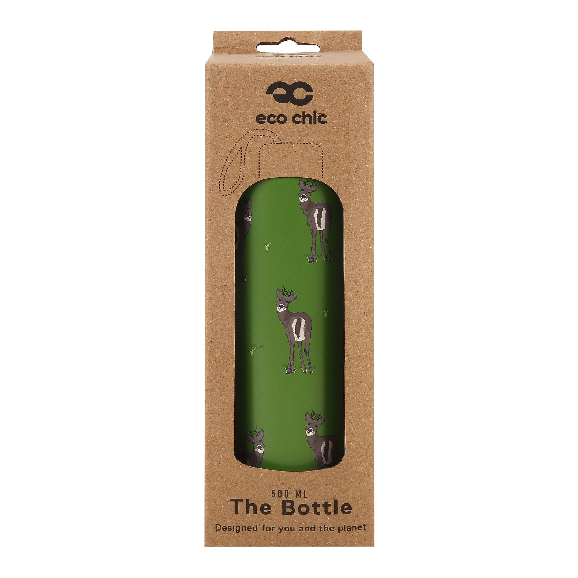 Eco Chic Eco Chic Thermal Bottle Deer