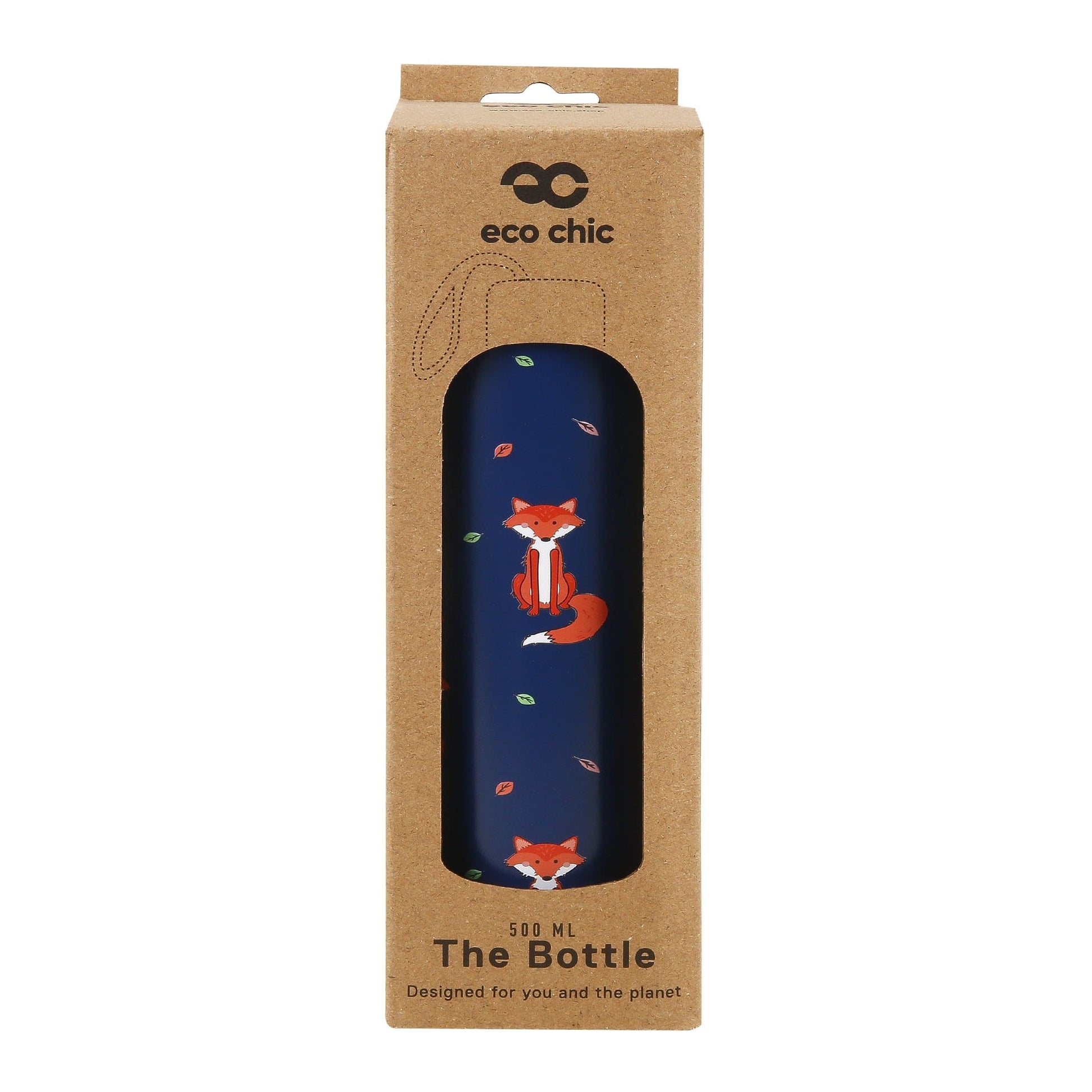 Eco Chic Eco Chic Thermal Bottle Foxes