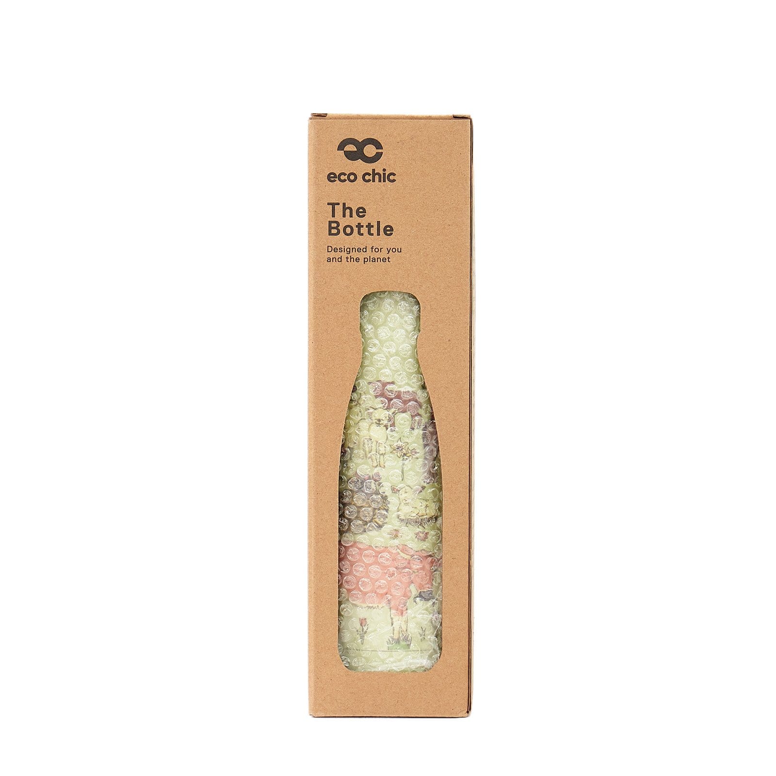 Eco Chic Eco Chic Thermal Bottle Green Farmland
