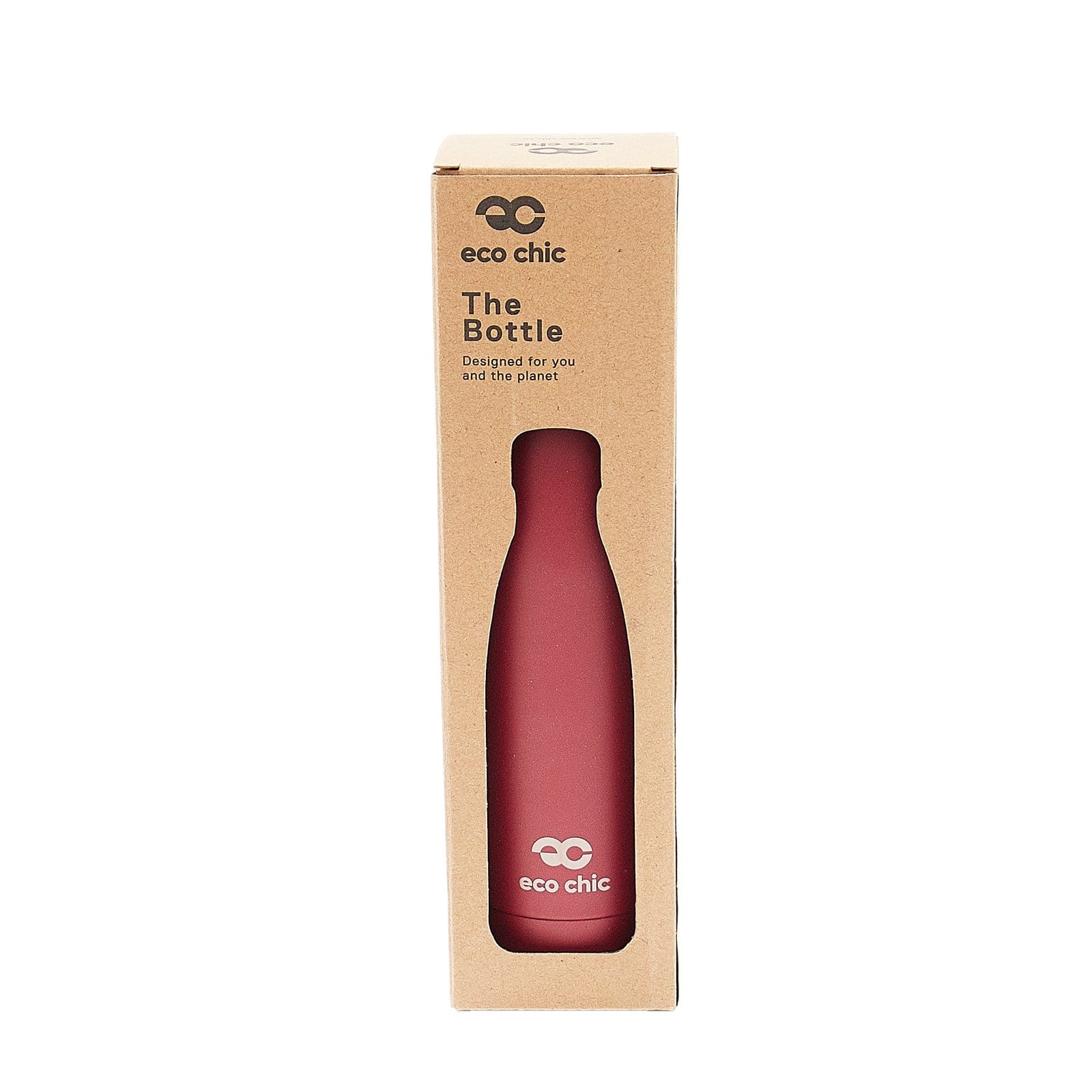 Eco Chic Eco Chic Thermal Bottle Red