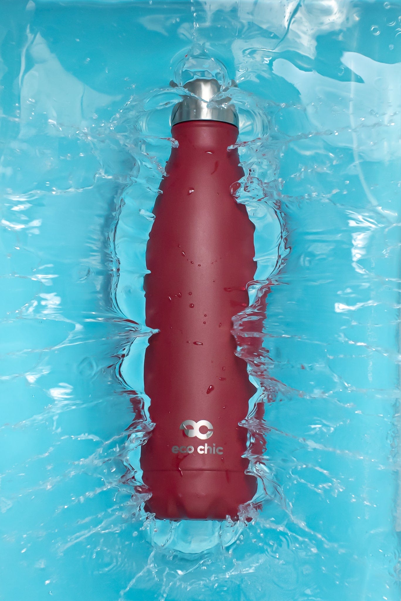 Eco Chic Eco Chic Thermal Bottle Red