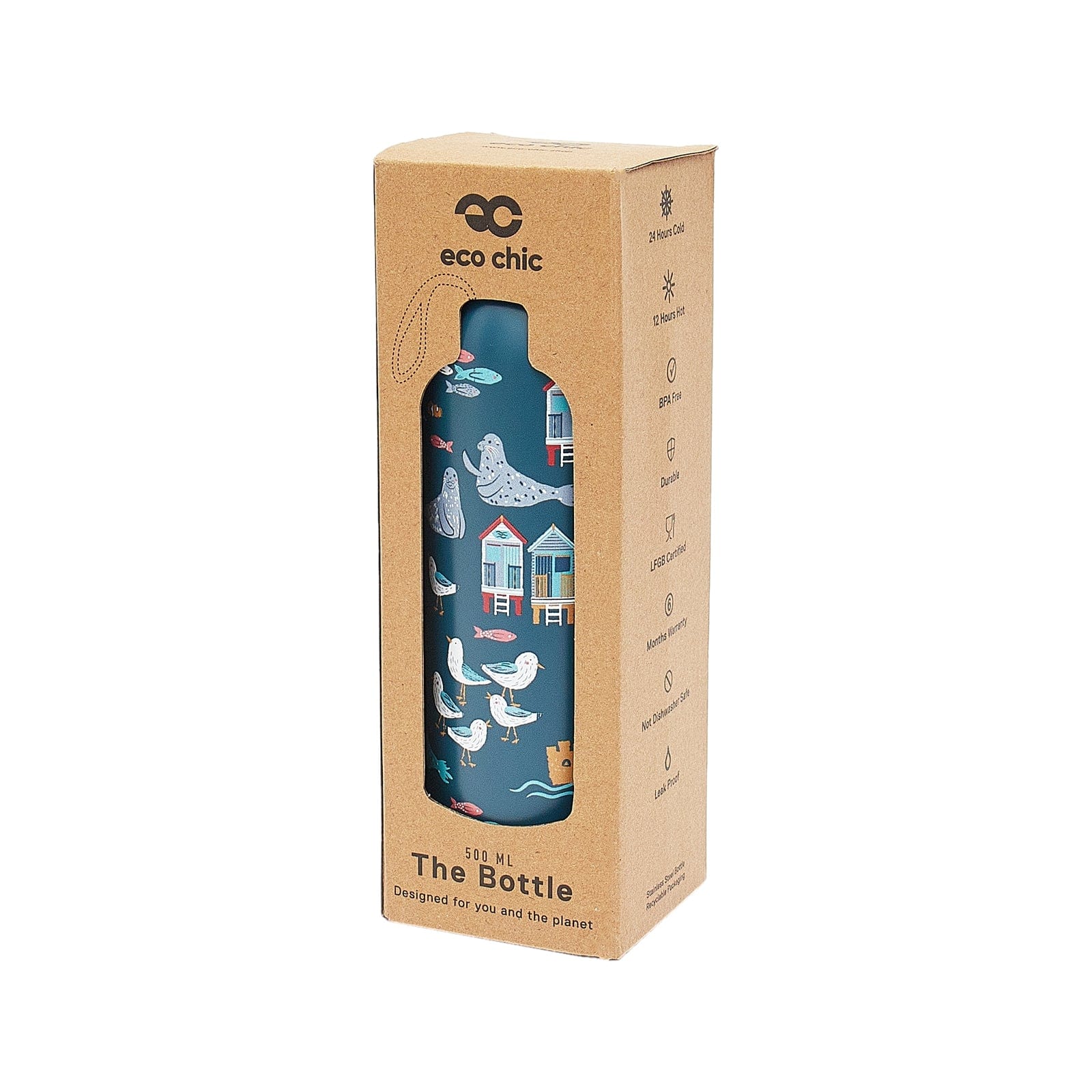 Eco Chic Eco Chic Thermal Bottle Seaside
