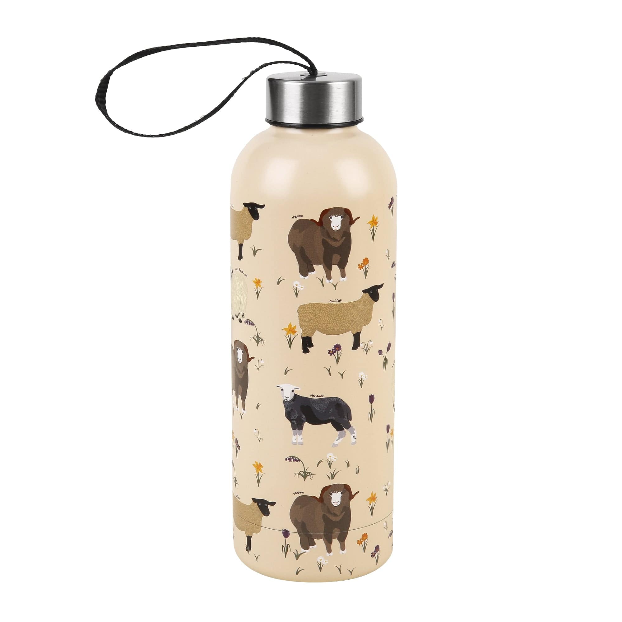 Eco Chic Eco Chic Thermal Bottle Sheep Realism