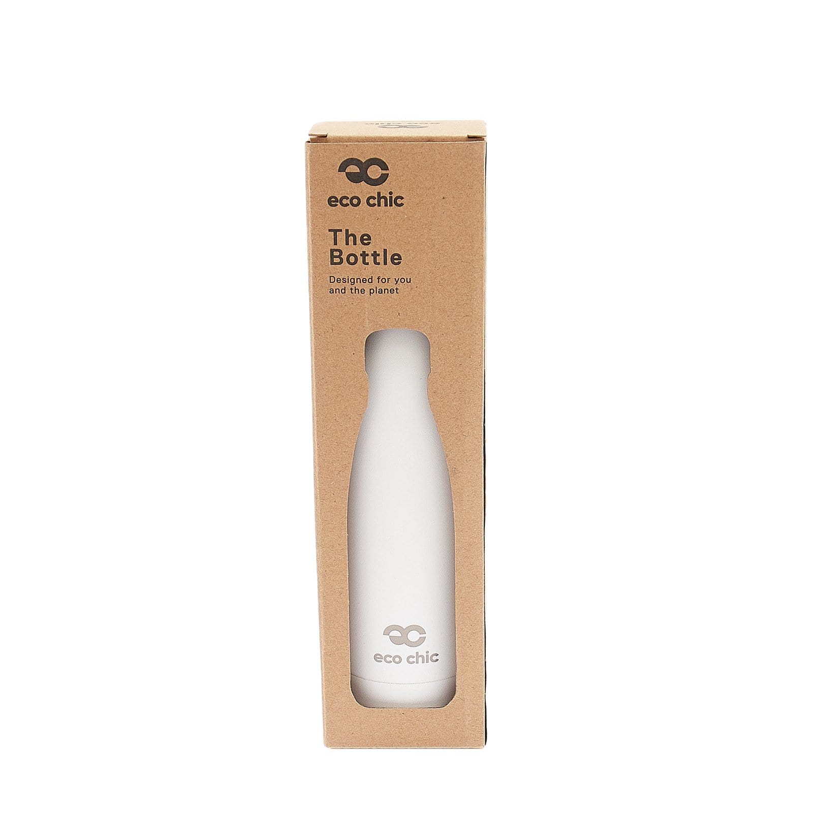 Eco Chic Eco Chic Thermal Bottle White