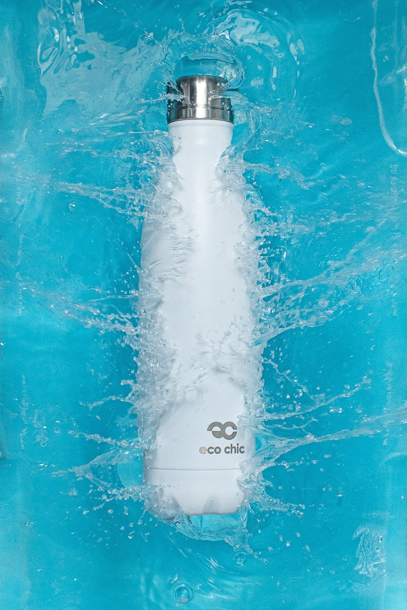 Eco Chic Eco Chic Thermal Bottle White