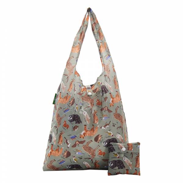 A06 Olive Woodland Shopper x2