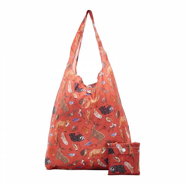 A06 Red Woodland Shopper x2