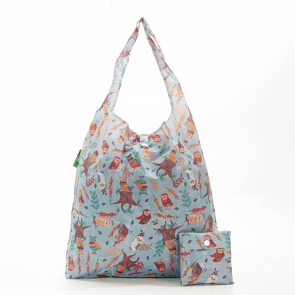A07 Blue Owl Shopper x2