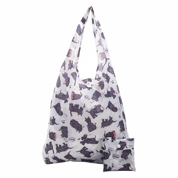 A08 White Scatty Scotty Shopper x2