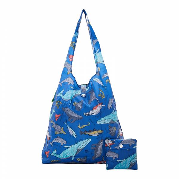 A12 Blue Sea Creatures Shopper x2