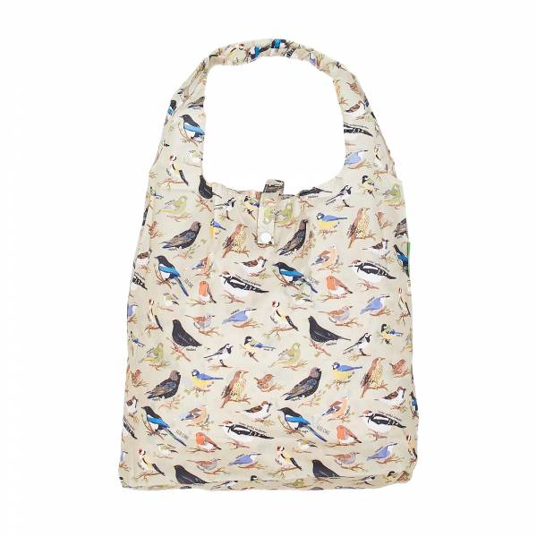 A17 Green Wild Birds Shopper x2