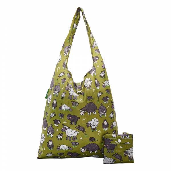 A28 Green Sheep Shopper x2
