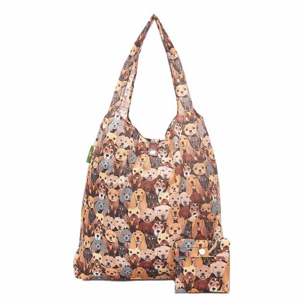 A40 Black Stacking Dogs Shopper x2