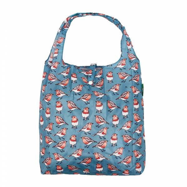 A53 Teal Robins Shopper x2