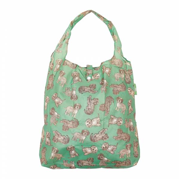 A60 Green Cockerpoo Shopper x2