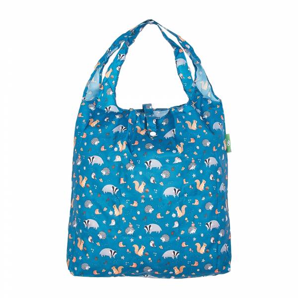 A68 Teal Woodland Shopper x2