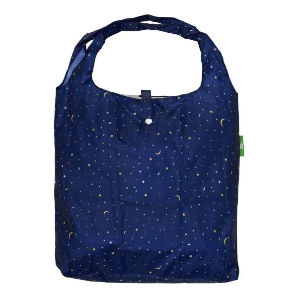 A79 Navy Stars and Moons Shopper x2