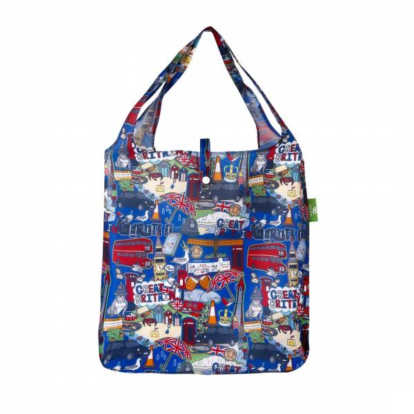 A94 Navy Great Britain Shopper x2