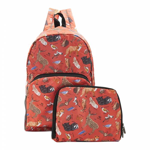 B06 Red Woodland Backpack x2