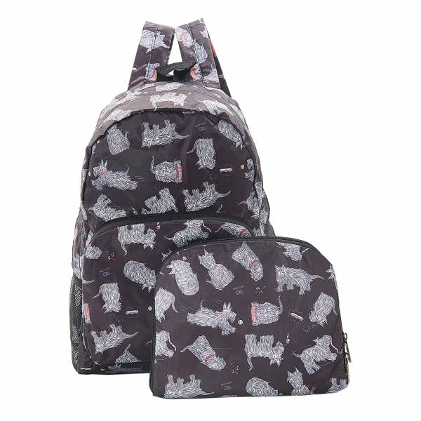 B08 Black Scatty Scotty Backpack x2